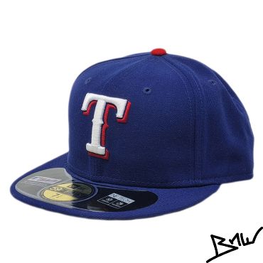 NEW ERA - TEXAS RANGER MLB - FITTED CAP - blue