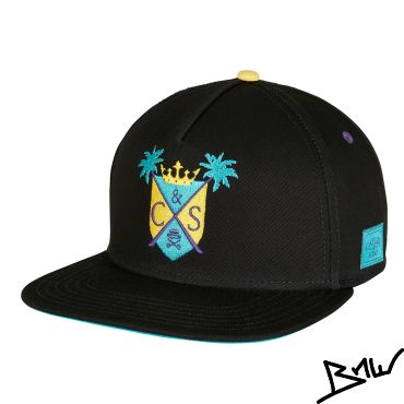 CAYLER & SONS - WL Miami Crest - Snapback CAP - black