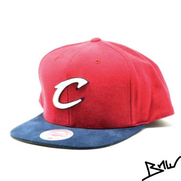Mitchell & Ness - Cleveland Cavaliers - Snapback Cap - NBA - red / black
