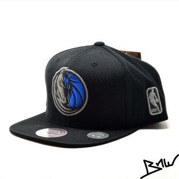 Mitchell & Ness - Dallas Mavericks - Reflektiv - Snapback Cap - NBA - black
