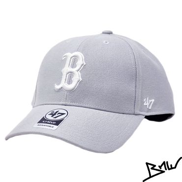 47BRAND - BOSTON RED SOX - CURVED SNAPBACK CAP - grey