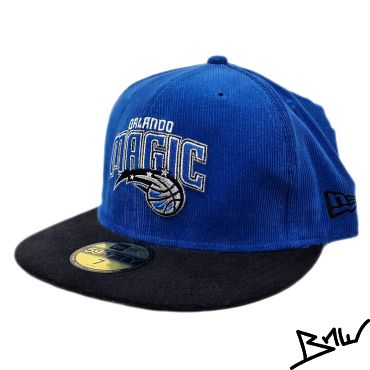 NEW ERA - ORLANDO MAGICS NBA - CORD - FITTED CAP - blue