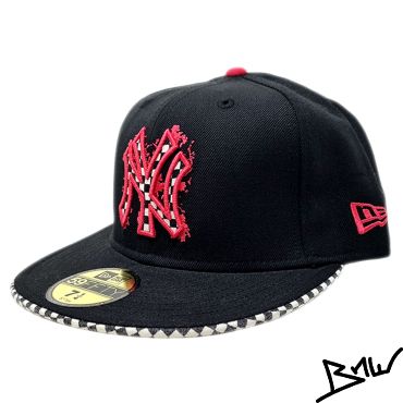 NEW ERA - NEW YORK YANKEES MLB - KARO - FITTED CAP - black