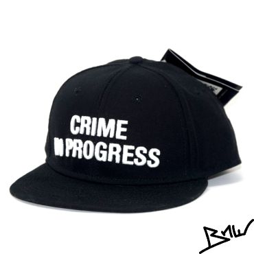 SPACE MONKEYS - CRIME IN PROGRESS - SNAPBACK CAP - black