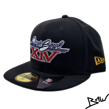NEW ERA - PITTSBURGH STEELERS NFL - SUPER BOWL - FITTED CAP - black