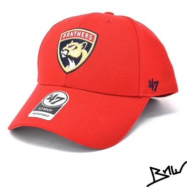 47 BRAND - FLORIDA PANTHERS NHL - CURVED FIT KLETTCAP - red