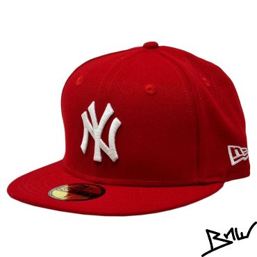 NEW ERA - NEW YORK YANKEES MLB - FITTED CAP - red