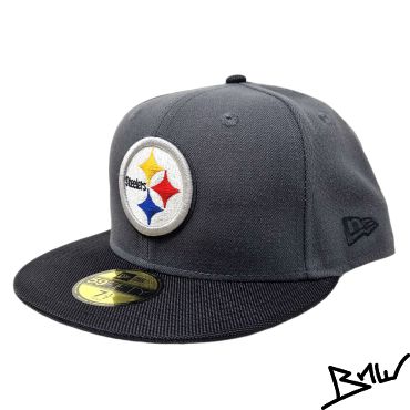 NEW ERA - PITTSBURGH STEELERS NFL - FITTED CAP - grey