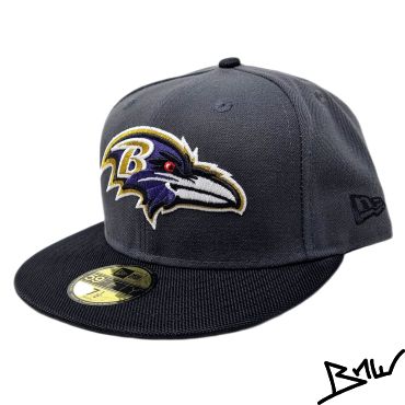 NEW ERA - BALTIMORE RAVENS NFL - FITTED CAP - grey
