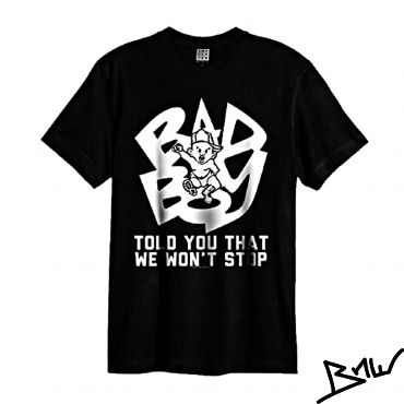 AMPLIFIED - BAD BOY RECORDS - T-Shirt - schwarz
