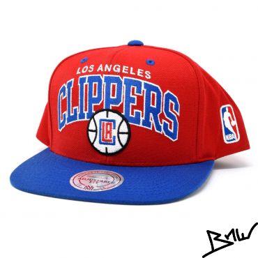 MITCHELL & NESS - LOS ANGELES CLIPPERS LOGO red / blue
