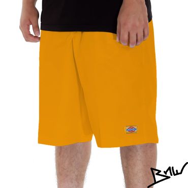 DICKIES - 13 Inch Multi Pocket Worker Shorts - yellow