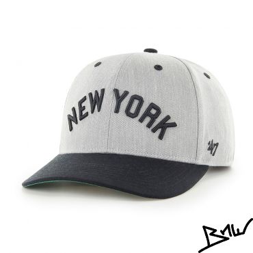 47BRAND - NEW YORK YANKEES - FLY OUT SCRIPT - grey
