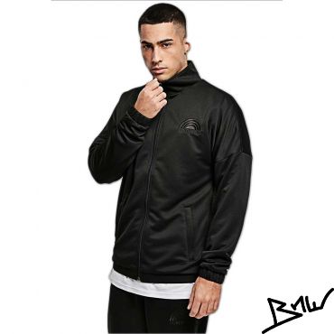 Southpole - Tricot Jacket with Tape - black