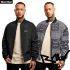 CAYLER & SONS - THUGGED OUT REVERSIBLE BOMBER JACKE - black